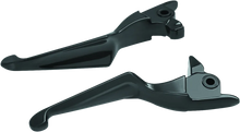 Load image into Gallery viewer, Kuryakyn Boss Blades Lever Set 17-20 Touring Gloss Black