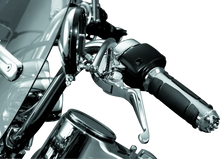 Load image into Gallery viewer, Kuryakyn Boss Blades With Adjustable Clutch 96-Up Cable Chrome - Side View