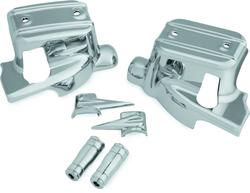 Kuryakyn Brake & Clutch Control Covers Chrome - Main Product View