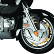 Load image into Gallery viewer, Kuryakyn Brake Rotor Cover Honda 01-17 GL1800 Chrome - Side View