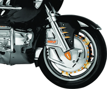 Load image into Gallery viewer, Kuryakyn Brake Rotor Cover Honda 01-17 GL1800 Chrome - Side View