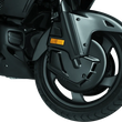 Load image into Gallery viewer, Kuryakyn Brake Rotor Cover Honda 01-17 GL1800 Gloss Black - Side View