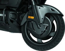 Load image into Gallery viewer, Kuryakyn Brake Rotor Cover Honda 01-17 GL1800 Gloss Black - Side View