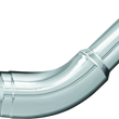 Load image into Gallery viewer, Kuryakyn Bridge The Gap Heat Shield 93-08 Touring Models Chrome - Main Product View