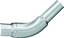 Load image into Gallery viewer, Kuryakyn Bridge The Gap Heat Shield 93-08 Touring Models Chrome - Main Product View
