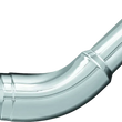 Load image into Gallery viewer, Kuryakyn Bridge The Gap Heat Shield 93-08 Touring Models Chrome - Main Product View