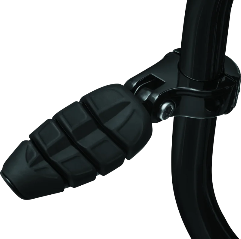 Kuryakyn Brute Highway Peg Mount Black - Side View