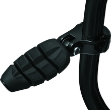 Load image into Gallery viewer, Kuryakyn Brute Highway Peg Mount Black - Side View