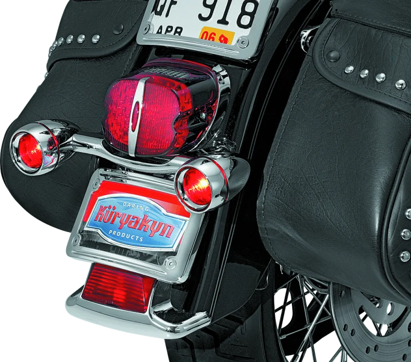 Kuryakyn Bullet Light Rear Signal Bar - Side View
