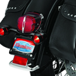 Load image into Gallery viewer, Kuryakyn Bullet Light Rear Turn Signal Bar Gloss Black - Side View