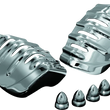 Load image into Gallery viewer, Kuryakyn Caliper Covers For Brembo Calipers Chrome - Main Product View
