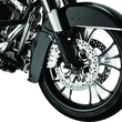 Load image into Gallery viewer, Kuryakyn Caliper Covers For Brembo Calipers Chrome - Side View