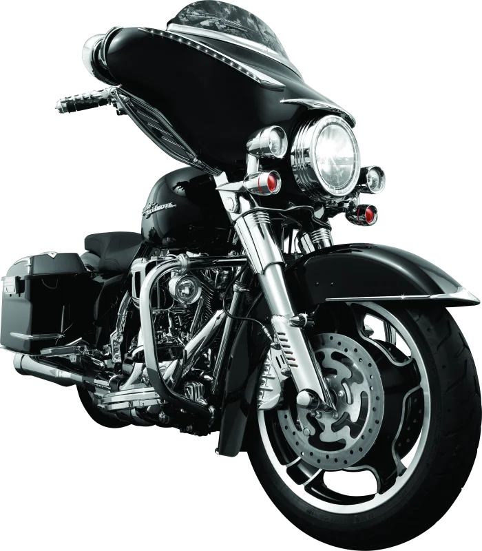 Kuryakyn Caliper Covers For Brembo Calipers Chrome - Installation View