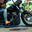 Load image into Gallery viewer, Kuryakyn Chin Spoiler Black - Side View