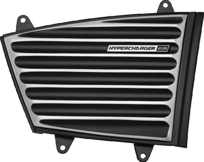 Kuryakyn Classic Faceplate Hypercharger ES Black & Chrome - Main Product View