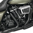Load image into Gallery viewer, Kuryakyn Classic Faceplate Hypercharger ES Black &amp; Chrome - Side View