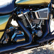 Load image into Gallery viewer, Kuryakyn Classic Faceplate Hypercharger ES Black &amp; Chrome - Back View
