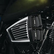 Load image into Gallery viewer, Kuryakyn Classic Faceplate Hypercharger ES Black &amp; Chrome - Installation View