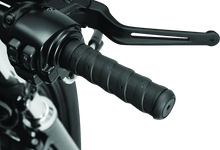 Load image into Gallery viewer, Kuryakyn Classic Wrap Grips 1in Black - Side View