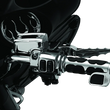 Load image into Gallery viewer, Kuryakyn Contoured ISO Throttle Boss Chrome - Back View