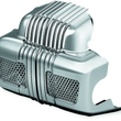 Load image into Gallery viewer, Kuryakyn Coolant Pump Cover 14-16 Touring Models Chrome - Main Product View
