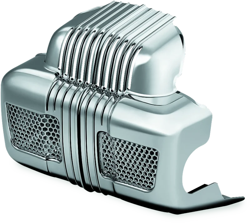 Kuryakyn Coolant Pump Cover 14-16 Touring Models Chrome - Main Product View