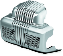 Load image into Gallery viewer, Kuryakyn Coolant Pump Cover 14-16 Touring Models Chrome - Main Product View