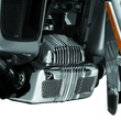 Load image into Gallery viewer, Kuryakyn Coolant Pump Cover 14-16 Touring Models Chrome - Back View