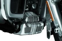 Load image into Gallery viewer, Kuryakyn Coolant Pump Cover 14-16 Touring Models Chrome - Back View