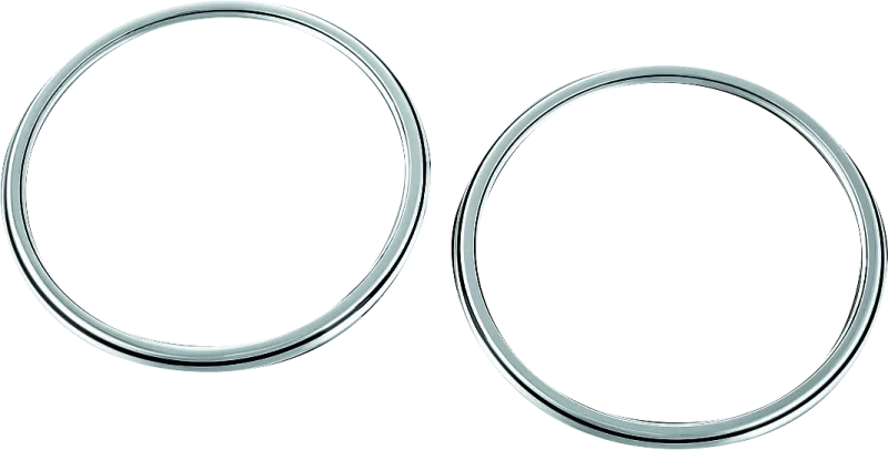Kuryakyn Corona Speaker Grills Chrome - Main Product View