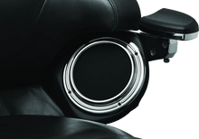 Load image into Gallery viewer, Kuryakyn Corona Speaker Grills Chrome - Side View