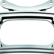 Load image into Gallery viewer, Kuryakyn Curved License Plate Frame Chrome