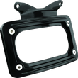 Load image into Gallery viewer, Kuryakyn Curved License Plate Mount Black - Main Product View