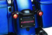 Load image into Gallery viewer, Kuryakyn Curved License Plate Mount Black - Additional View 6