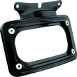 Load image into Gallery viewer, Kuryakyn Curved License Plate Mount Black - Main Product View