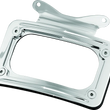 Load image into Gallery viewer, Kuryakyn Curved License Plate Mount Chrome - Main Product View