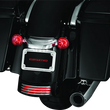 Load image into Gallery viewer, Kuryakyn Curved License Plate Mount Chrome - Back View