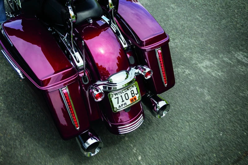 Kuryakyn Curved License Plate Mount Chrome - Additional View 8