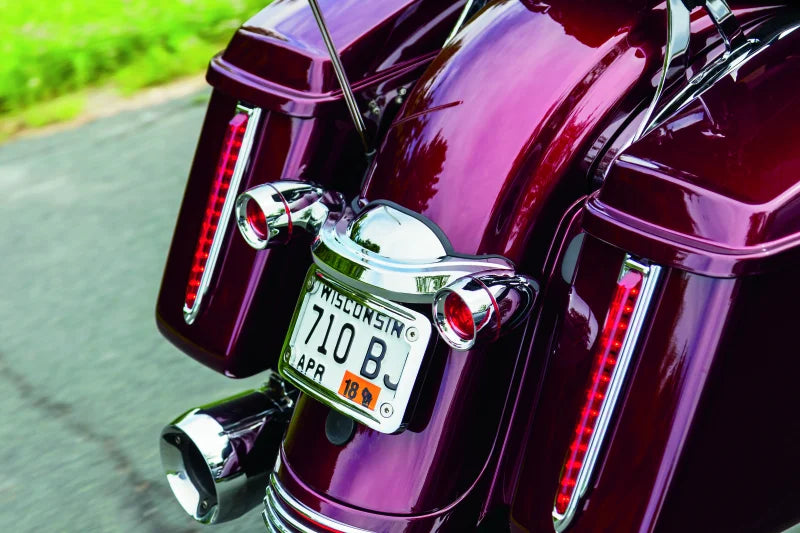 Kuryakyn Curved License Plate Mount Chrome - Additional View 10