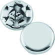 Load image into Gallery viewer, Kuryakyn Custom End Plugs Chrome For 1/4inch Allen Bolts (Set of 10)