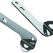 Load image into Gallery viewer, Kuryakyn Custom Teardrop Tie-Down Brackets 14-Up Touring Chrome