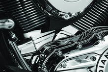 Load image into Gallery viewer, Kuryakyn Cylinder Base Cover Indian Models Chrome - Side View