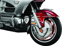 Load image into Gallery viewer, Kuryakyn Deco Eagle Fender Ornament 01-22 Honda GL1800 Chrome - Back View
