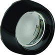 Load image into Gallery viewer, Kuryakyn Deep Dish Bezel For Bullet Turn Signals Smoke Lens Gloss Black - Main Product View