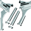 Load image into Gallery viewer, Kuryakyn Deluxe Neck Covers 95-07 Touring Models Chrome - Main Product View