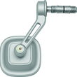 Load image into Gallery viewer, Kuryakyn Dillinger Bar End Mirrors Silver - Main Product View