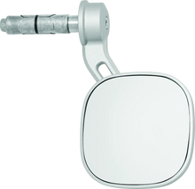 Load image into Gallery viewer, Kuryakyn Dillinger Bar End Mirrors Silver - Side View