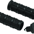 Load image into Gallery viewer, Kuryakyn Dillinger Grips 7/8in Universal Black - Main Product View