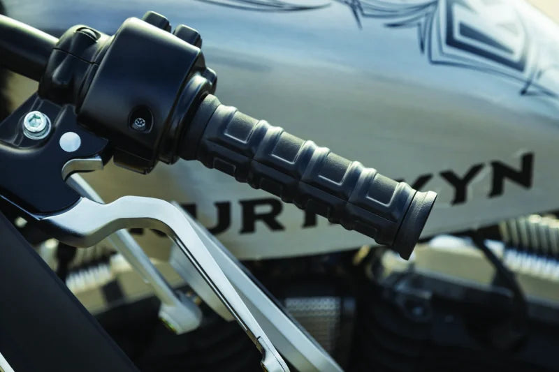Kuryakyn Dillinger Grips Dual Cable Satin Black - Additional View 5