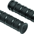 Load image into Gallery viewer, Kuryakyn Dillinger Grips Throttle-By-Wire Black - Main Product View